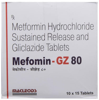 Mefomin GZ 80 Tablet SR