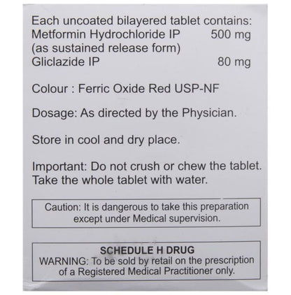 Mefomin GZ 80 Tablet SR
