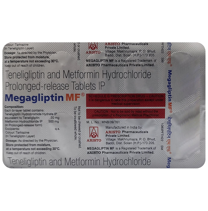 Megagliptin MF Tablet PR