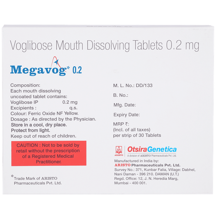 Megavog 0.2 Tablet MD