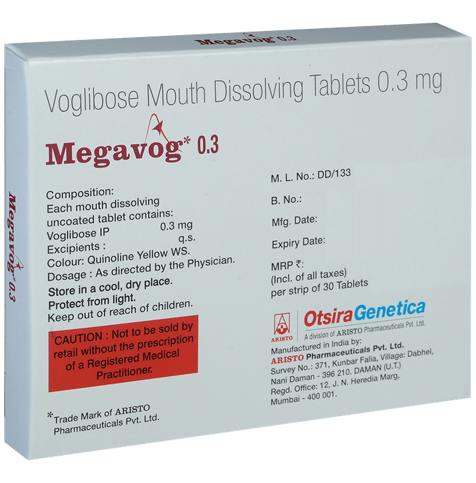 Megavog 0.3 Tablet MD