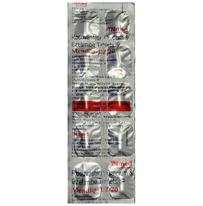 Mendlip-EZ 20 Tablet