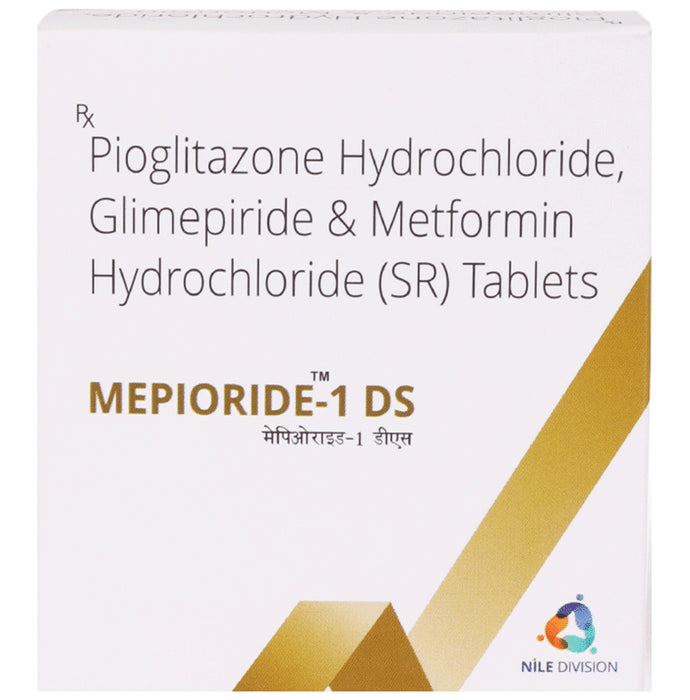 Mepioride 1 DS Tablet SR - Classic Derma