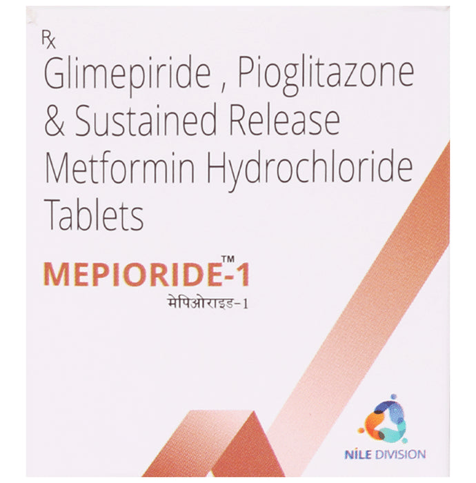 Mepioride 1 Tablet SR - Classic Derma
