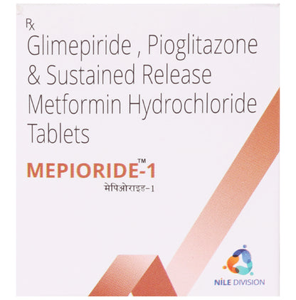 Mepioride 1 Tablet SR - Classic Derma