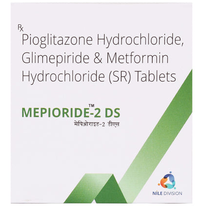 Mepioride 2 DS Tablet SR - Classic Derma