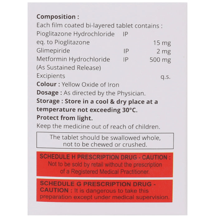 Mepioride 2 Tablet SR