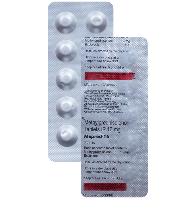 Mepred 16 Tablet - Classic Derma