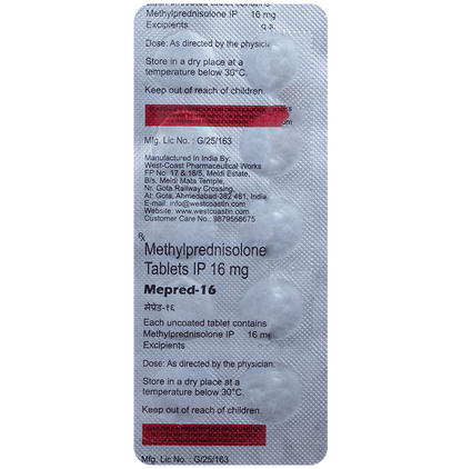 Mepred 16 Tablet