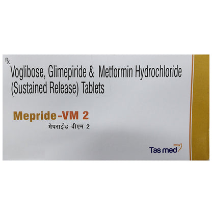 Mepride-VM 2 Tablet SR - Classic Derma