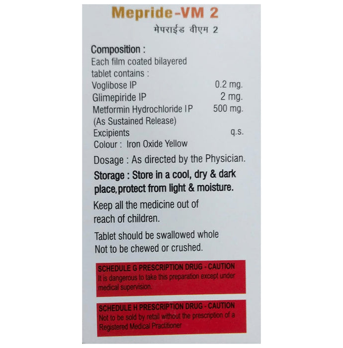 Mepride-VM 2 Tablet SR