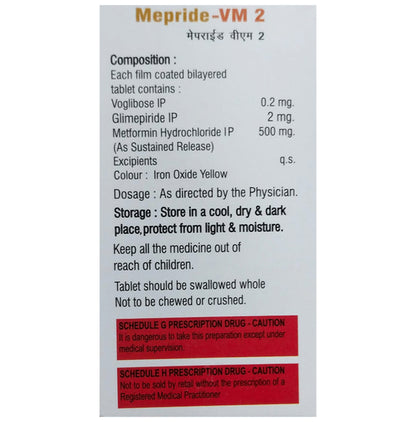 Mepride-VM 2 Tablet SR