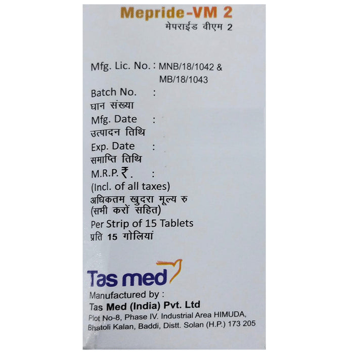 Mepride-VM 2 Tablet SR
