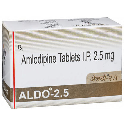 Aldo 2.5mg Tablet - Classic Derma