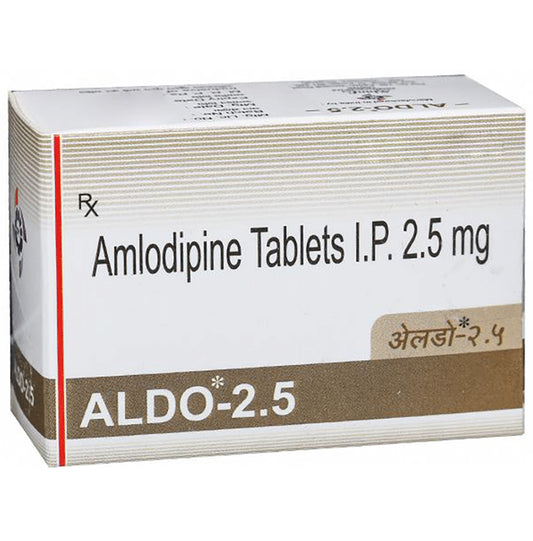 Aldo 2.5mg Tablet - Classic Derma