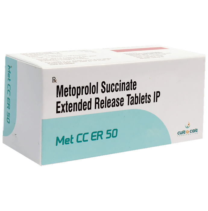 Met CC ER 50 Tablet - Classic Derma