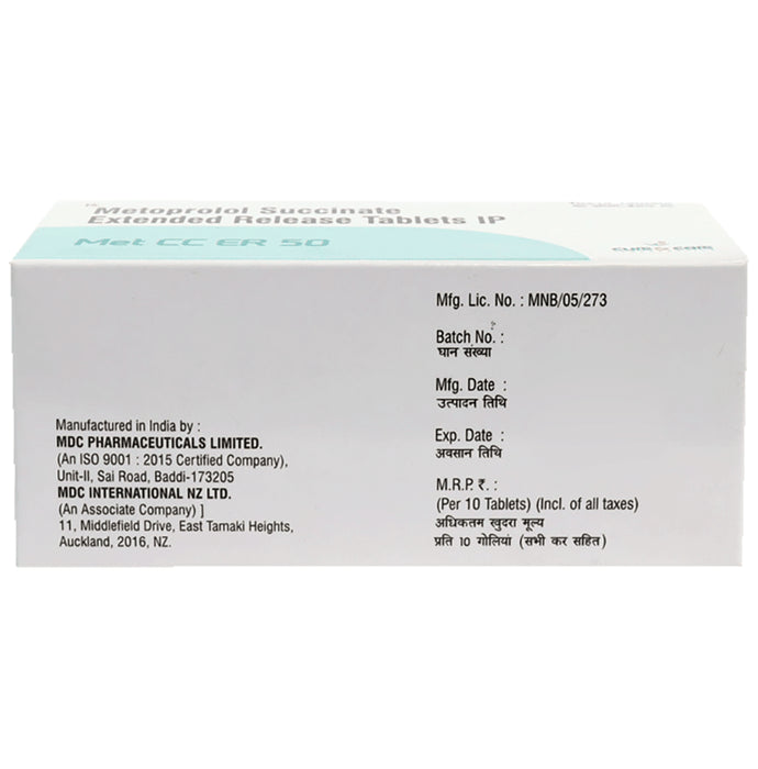 Met CC ER 50 Tablet