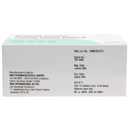 Met CC ER 50 Tablet