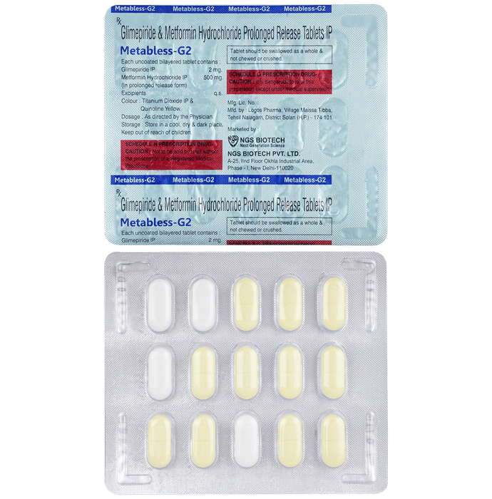 Metabless-G 2 Tablet PR - Classic Derma