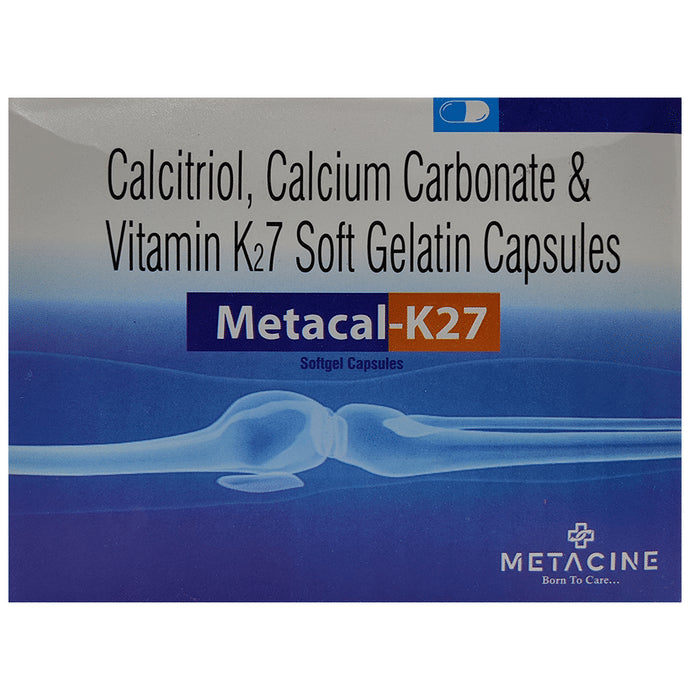 Metacal-K2 7 Softgel Capsule - Classic Derma