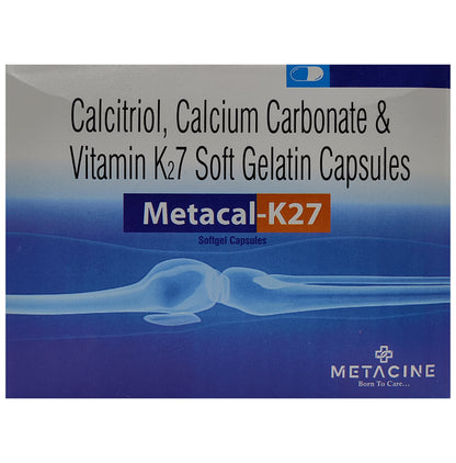 Metacal-K2 7 Softgel Capsule - Classic Derma