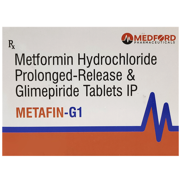 Metafin-G 1 Tablet PR - Classic Derma
