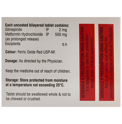 Metafin-G 2 Tablet PR