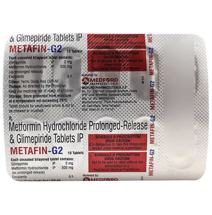 Metafin-G 2 Tablet PR