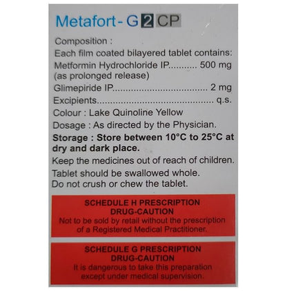 Metafort G2 CP Tablet PR