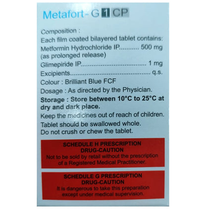Metafort-G1 CP Tablet PR