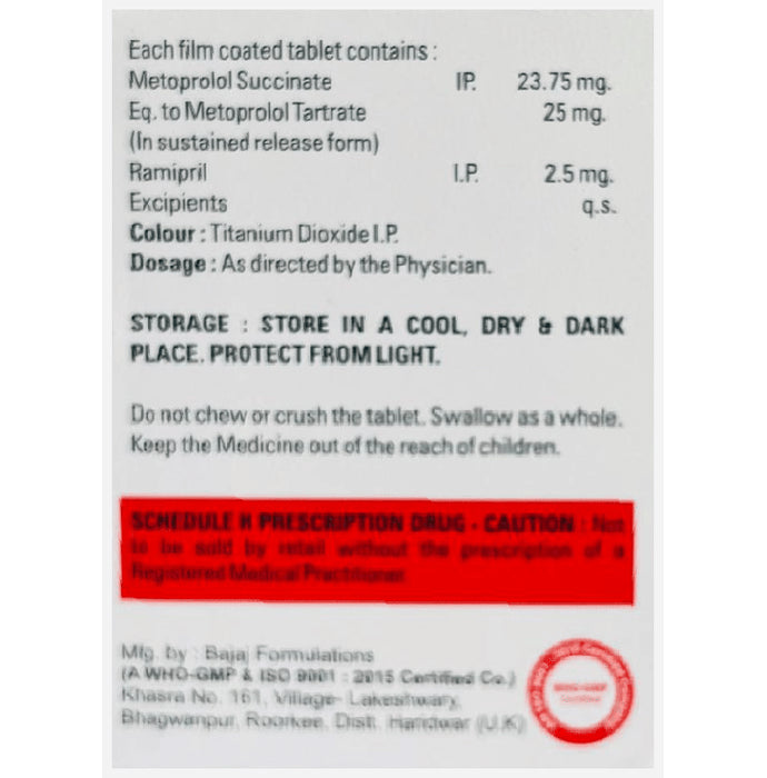Metanew-R 25 Tablet SR