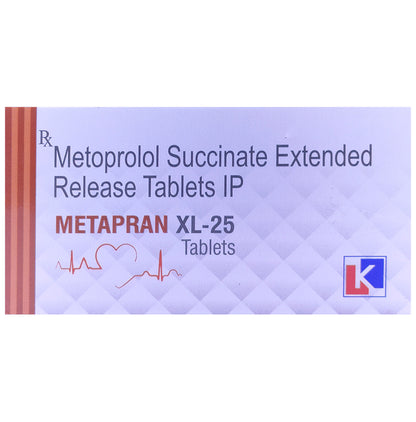 Metapran XL-25 Tablet - Classic Derma