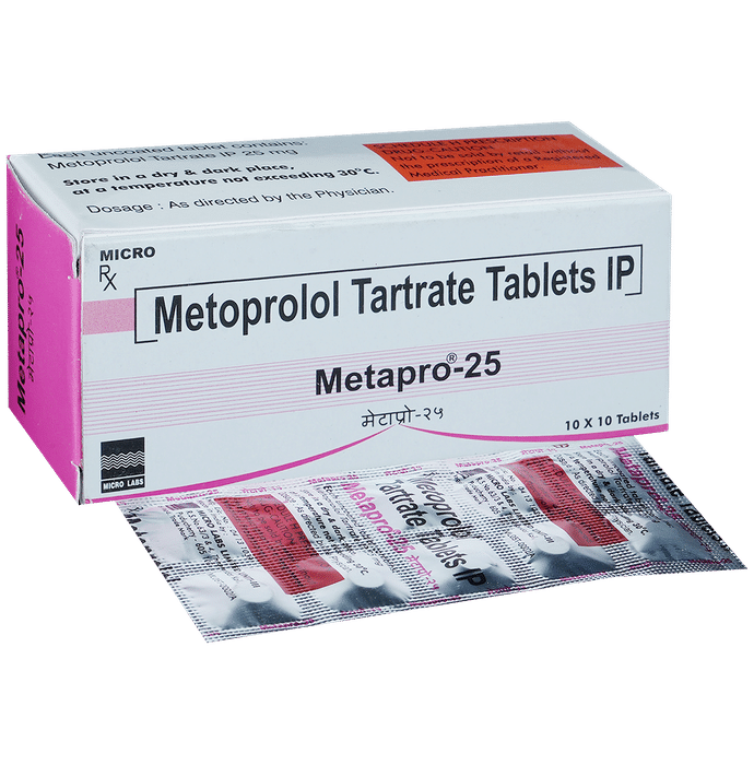 Metapro 25 Tablet - Classic Derma
