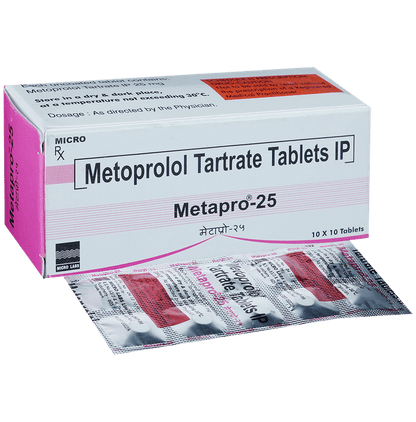 Metapro 25 Tablet - Classic Derma