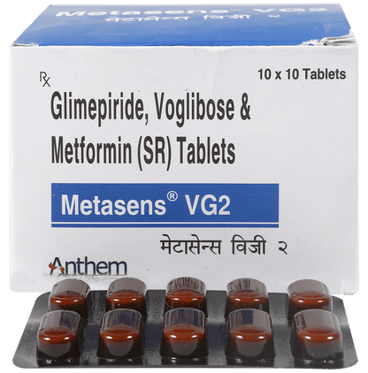 Metasens VG 2mg Tablet - Classic Derma