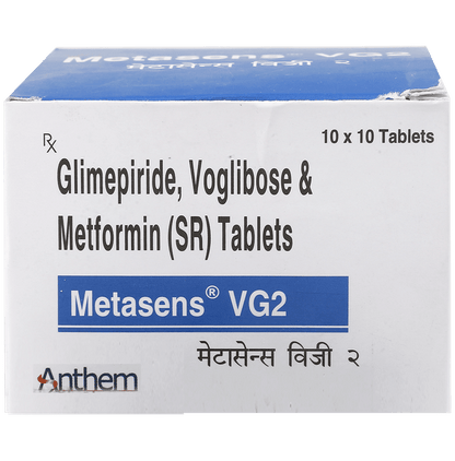 Metasens VG 2mg Tablet