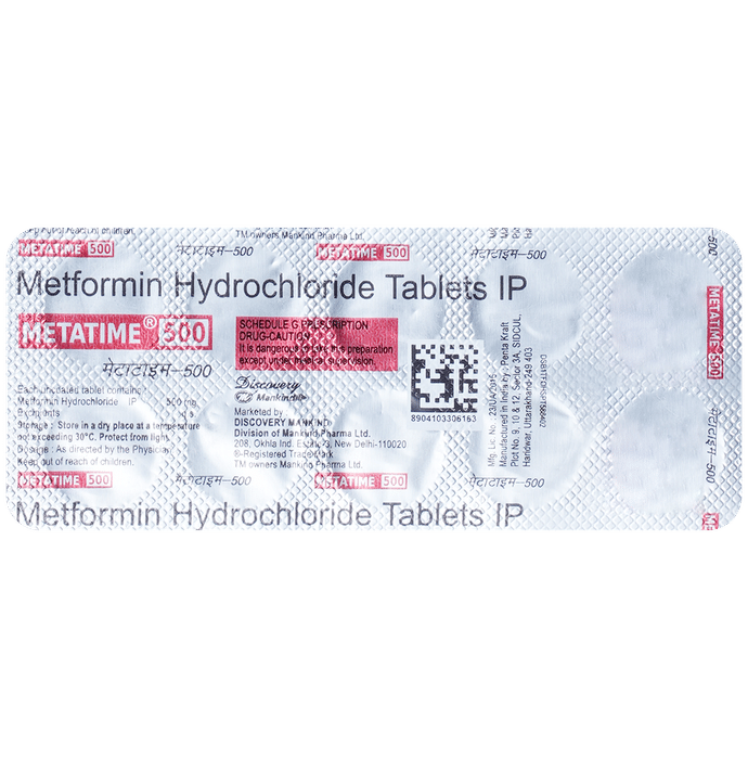Metatime 500 Tablet