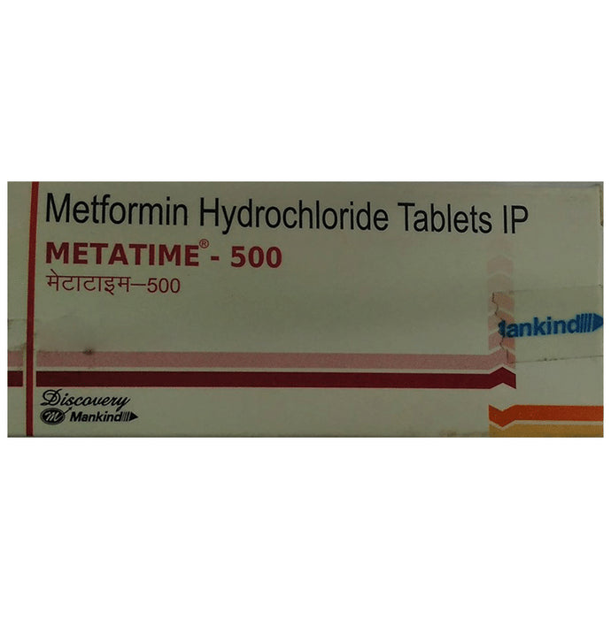 Metatime 500 Tablet - Classic Derma