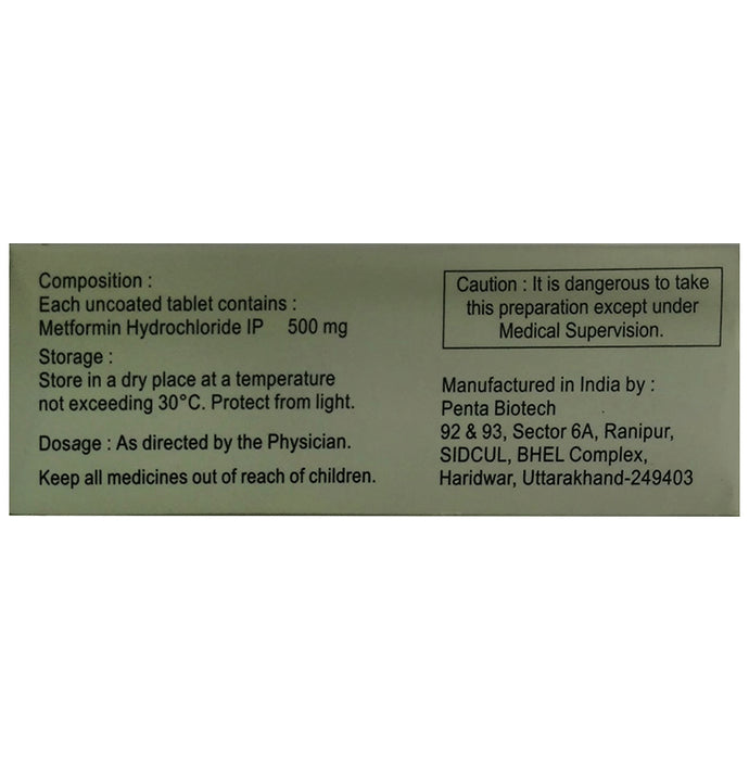 Metatime 500 Tablet
