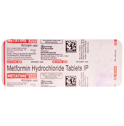 Metatime 500 Tablet
