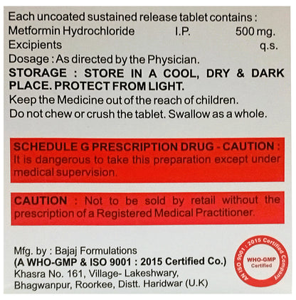 Metbeat-SR 500 Tablet