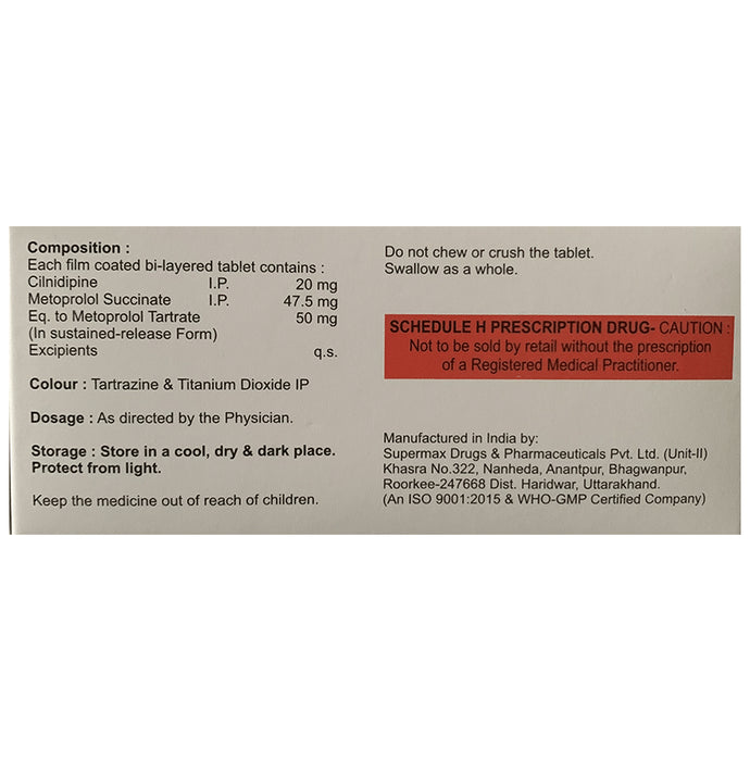 Metclot 20/50 Tablet SR
