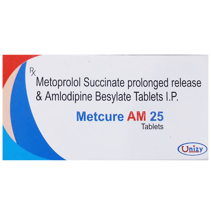 Metcure AM 25 Tablet PR - Classic Derma