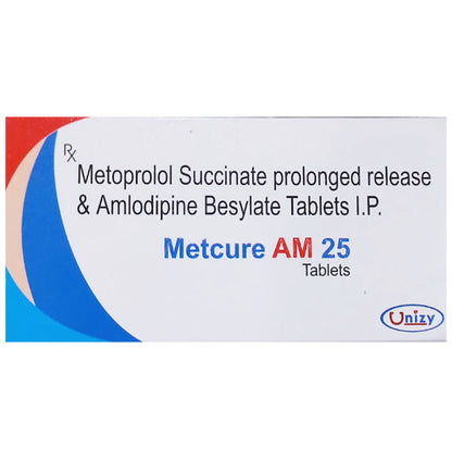 Metcure AM 25 Tablet PR - Classic Derma