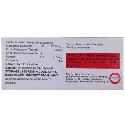 Metcure R 2.5 Tablet SR