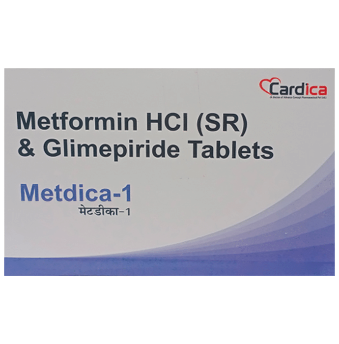Metdica 1 Tablet SR - Classic Derma