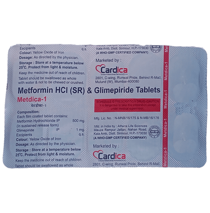 Metdica 1 Tablet SR