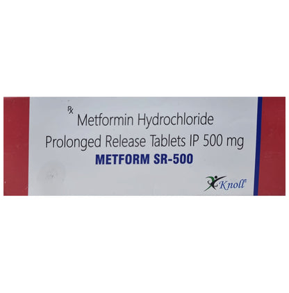 Metform -SR 500mg Tablet PR - Classic Derma