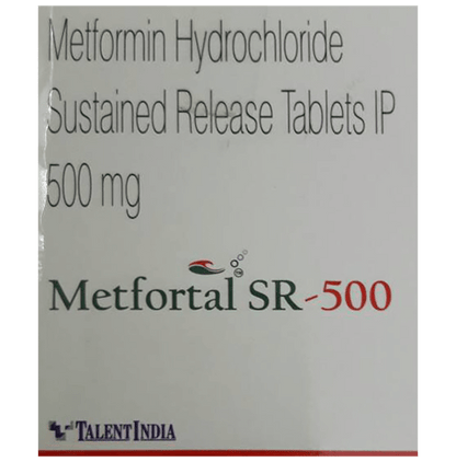 Metfortal SR 500 Tablet - Classic Derma