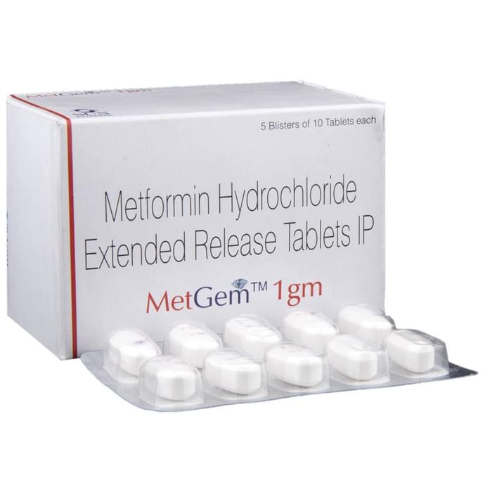Metgem 1gm Tablet ER - Classic Derma